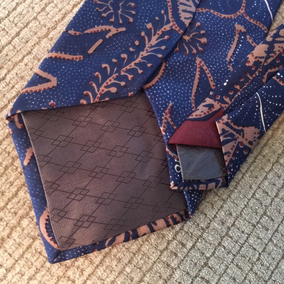 Pierre Balmain Paris 💯Italian Silk Tie Tropical - Picture 4 of 4